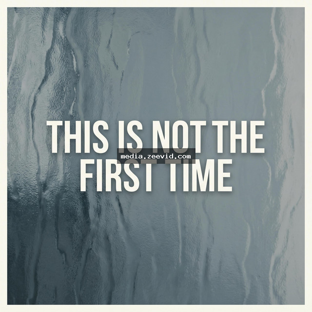 This Is Not The First Time cover art